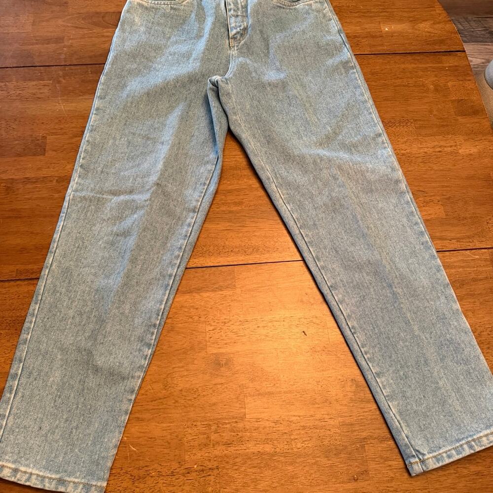 Vintage Bill Blass Mom Jeans Easy Fit 6P Petite High Rise Straight Leg